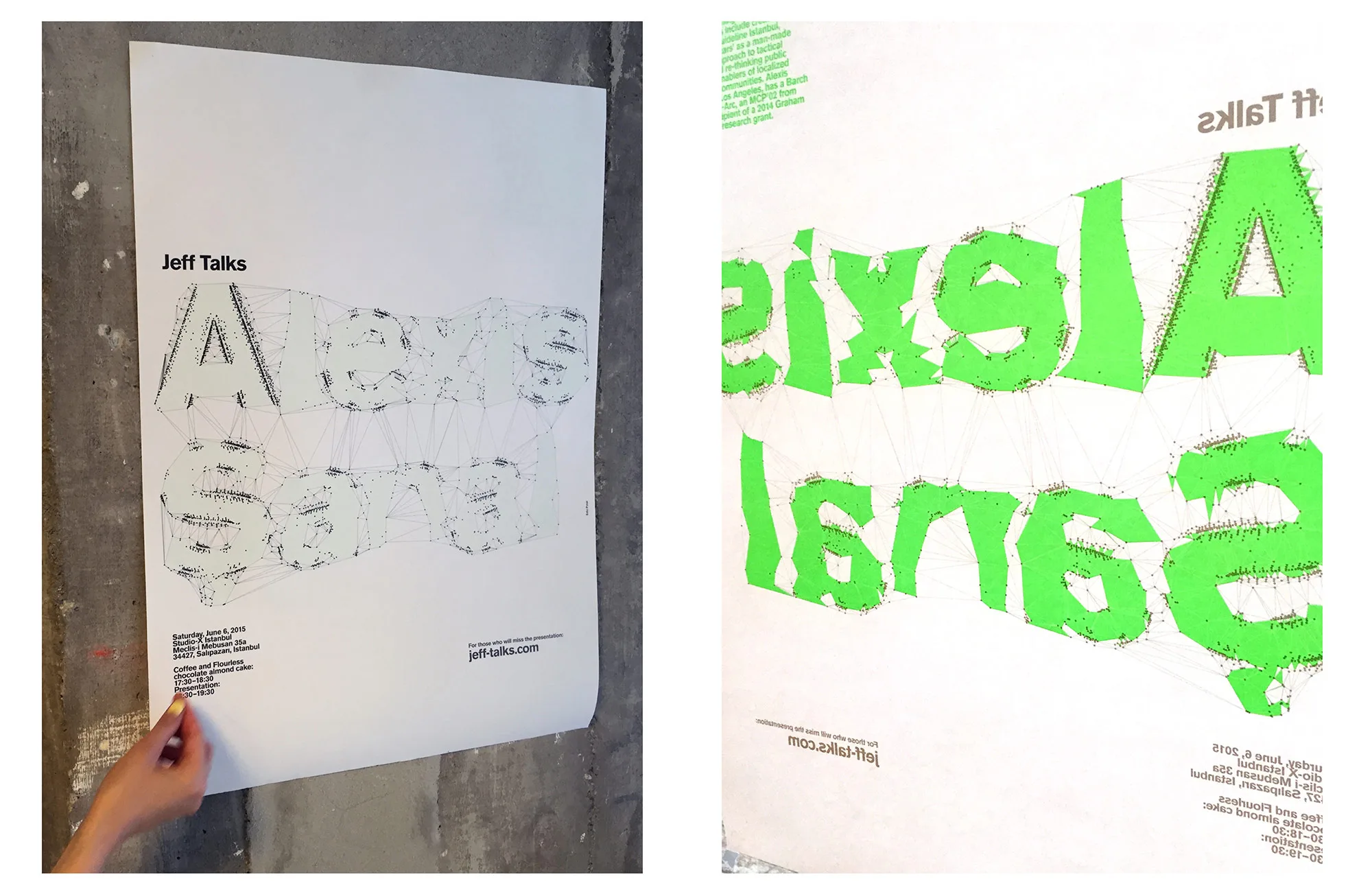 Jeff Talks Alexis Sanal Poster